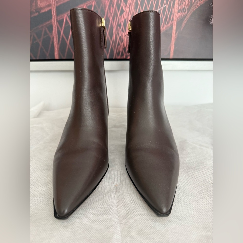 J. Crew Stevie Ankle Leather Boots - Brown